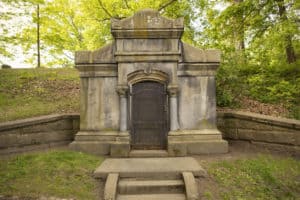 above ground crypt photo