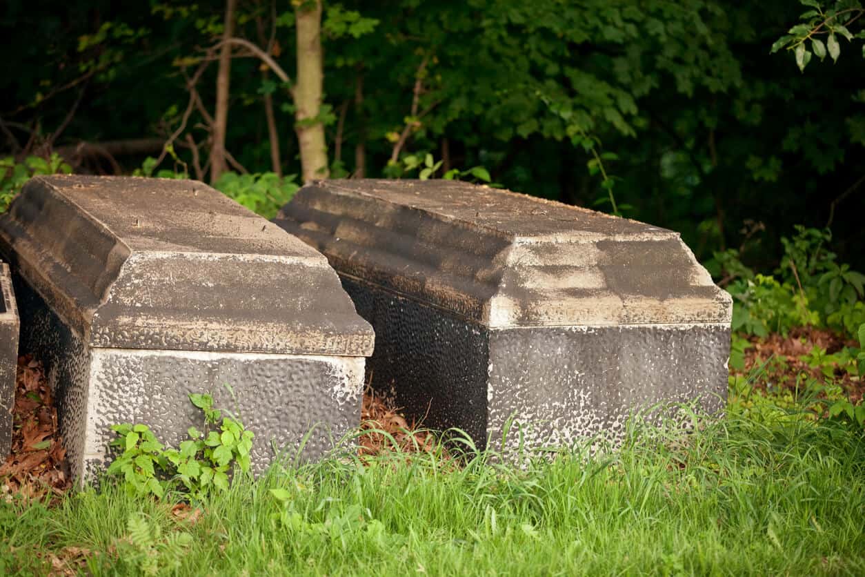 burial vault vs mausoleum