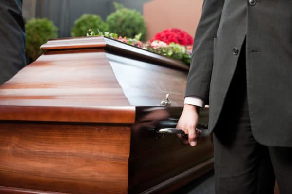 how are caskets placed in a mausoleum