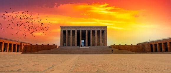 The Anitkabir Mausoleum in Turkey