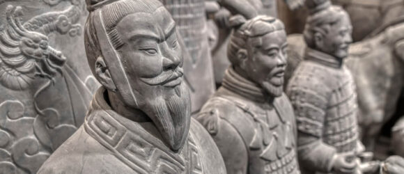 Terracotta warriors - Chinese Tombs and Mausoleums.