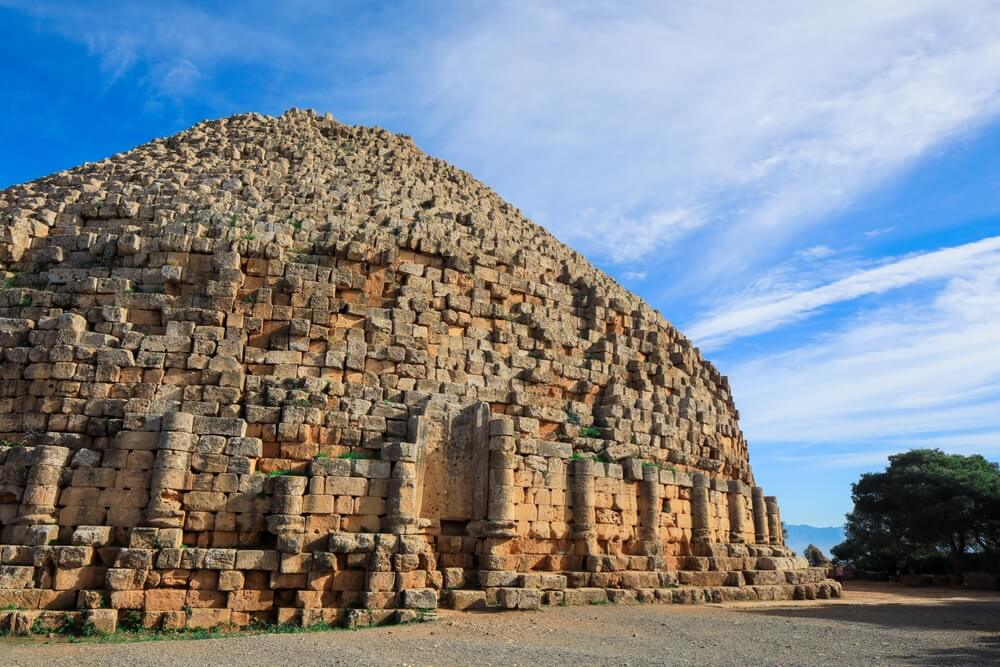 This historic royal mausoleum honors Marc Antony and Cleopatra’s only daughter, Queen Cleopatra Selene II.